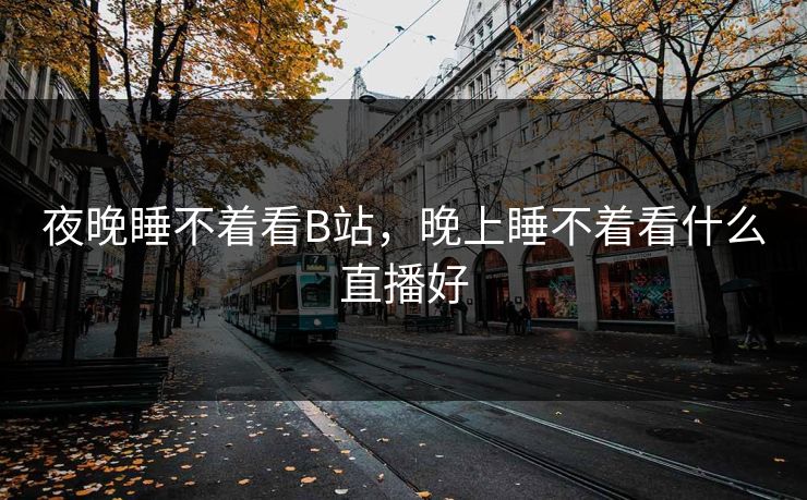 夜晚睡不着看B站,晚上睡不着看什么直播好